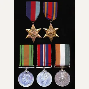 A very scarce British Officer Burma Campaign & Indian Independence …