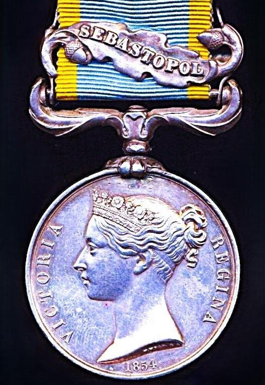 Crimea Medal 1854-56, With clasp 'Sebastopol' (T, Griffiths. 1st Batn. Rifle Bde.) — image 2