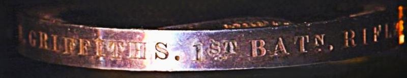 Crimea Medal 1854-56, With clasp 'Sebastopol' (T, Griffiths. 1st Batn. Rifle Bde.) — image 5