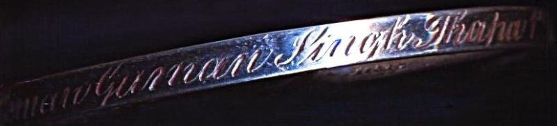 India General Service Medal 1854. Silver issue with clasp 'N.E. Frontier 1891 (1804 Rifleman Guman Singh Thapa 1st Bn 2nd Gurkha Regt) — image 5