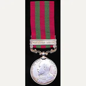India General Service Medal 1895-1902. Edward VII obverse. Silver issue …