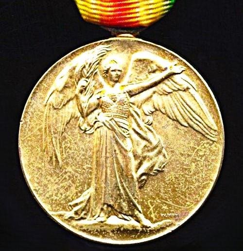 Interallied Victory Medal (29076 Pte. W. Temple. K. O. Sco. Bord.) — image 3