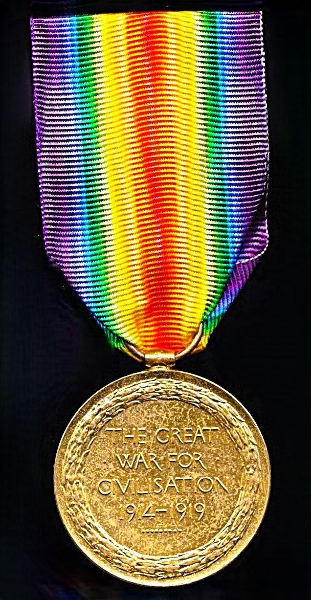 Interallied Victory Medal (29076 Pte. W. Temple. K. O. Sco. Bord.) — image 4