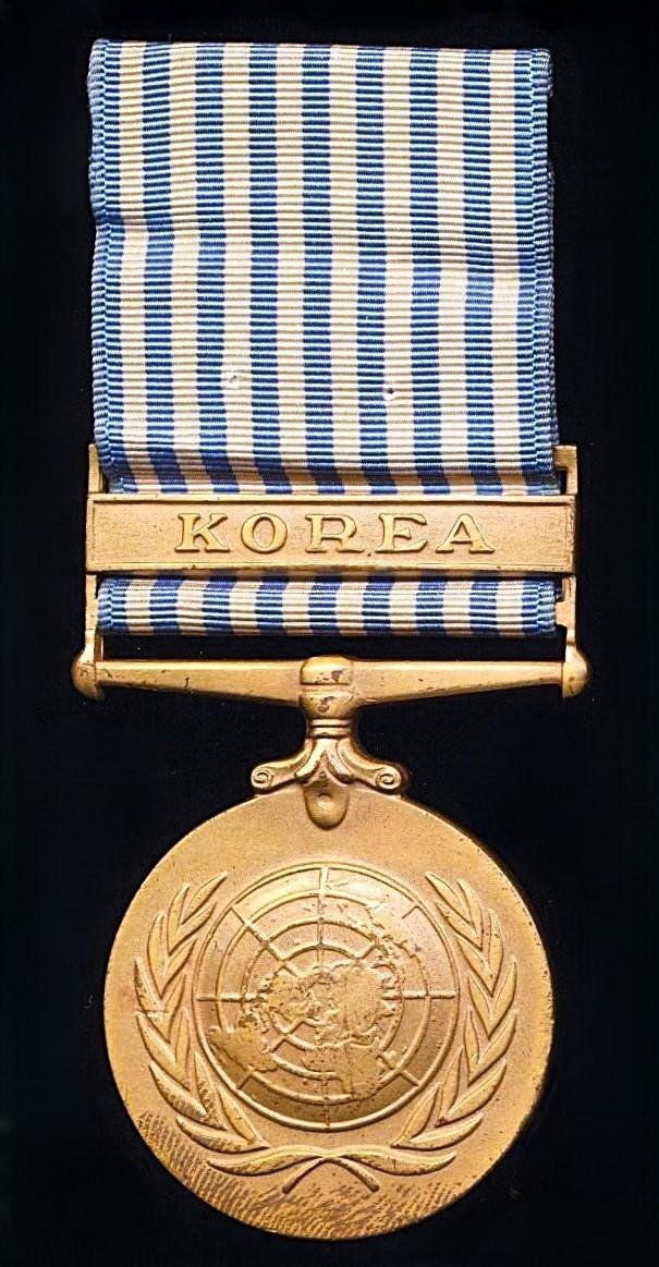 United Nations: Service Medal with clasp 'Korea'