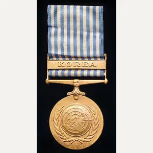 United Nations: Service Medal with clasp 'Korea'