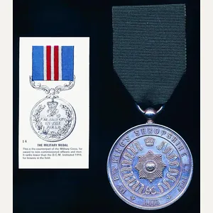 1st Battalion King's Shropshire Light Infantry. Regimental 'Best Shot of …