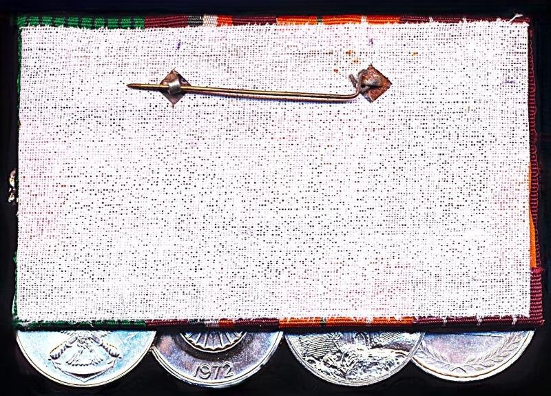 An Indo-Pak War 1971 and long service medal group of 4: Sepoy EQUIPMENT BOOT REPAIRER Gurmel Ram, Sikh Light Infantry, Indian Army — image 2