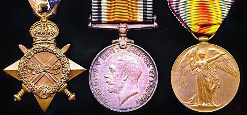 A 'Chilbolton' former Hussar & later Black Watch 'Jock' Killed-in-Action medal group of 3: Private William Fisher, 1st Battalion Royal Highlanders (Black Watch) — image 3