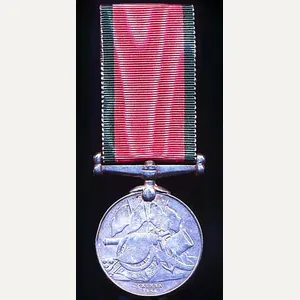 Turkey (Ottoman Empire): Crimea Medal 1854-55. With 'British' Union-Flag reverse