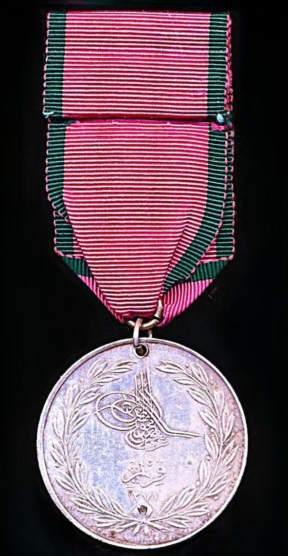 Turkey (Ottoman Empire): Crimea Medal 1854-1855. With 'Sardinian' reverse — image 3