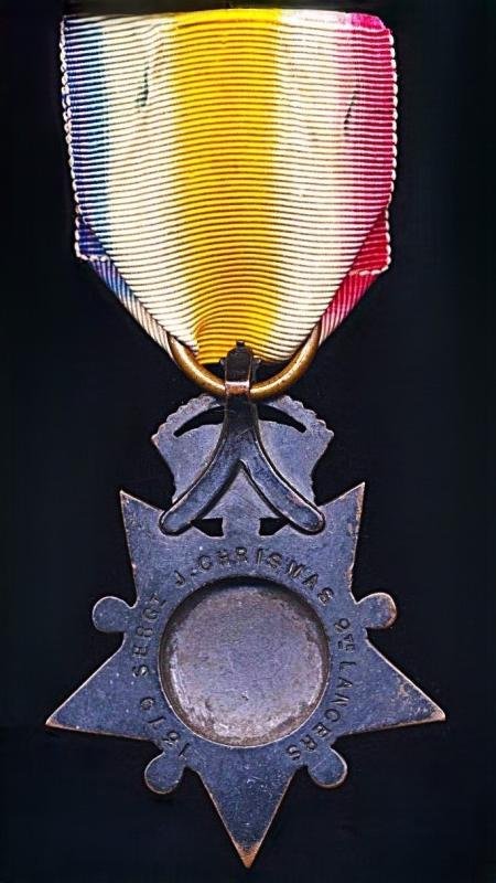 Kabul to Kandahar Star (1379 Sergt. J. Chrismas 9th. Lancers) — image 4