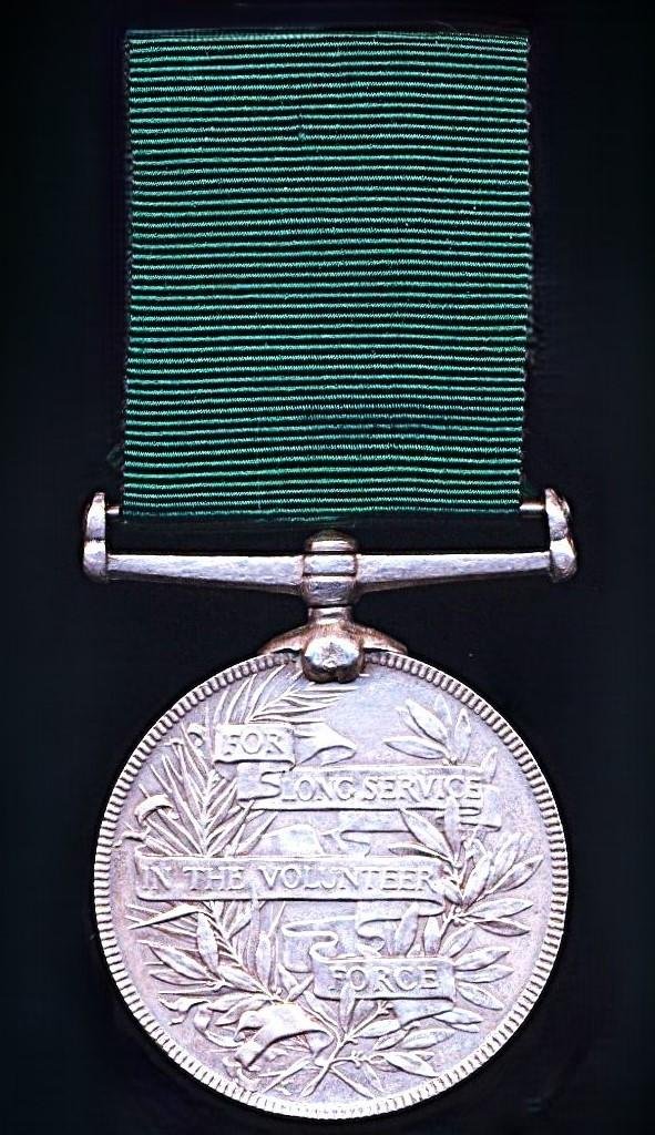 Volunteer Long Service Medal (India & Colonies). Victorian issue (Sergt H. J. Collins. E.I.Ry: Vol: Rifles) — image 3