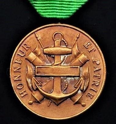 France: Volunteers Service Medal (Medaille d'Engage Volontaire avec 'Engage Volontaire'). With clasp (agrafe) 'Engage Volontaire' — image 5