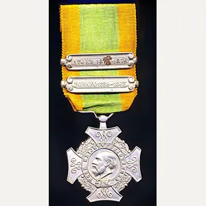 Netherlands Expeditions Cross (Expeditie-Kruis). 1st Type Portrait Obverse. With 2 …