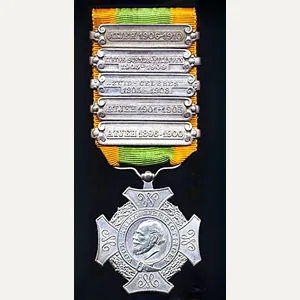 Netherlands Expeditions Cross (Expeditie-Kruis). 2nd Type Portrait Obverse. With 5 …