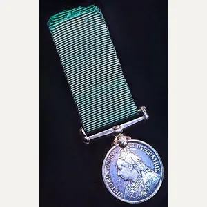 Volunteer Force Long Service Medal (India & Colonies - Imperial …