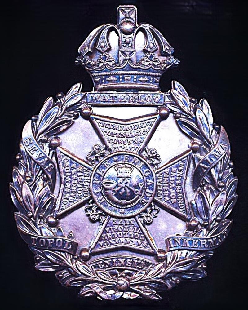 Rifle Brigade Victorian Officer's HM silver (not hallmarked) Shoulder Belt Plate (Pouch Belt Badge), circa 1856-1858 — image 2