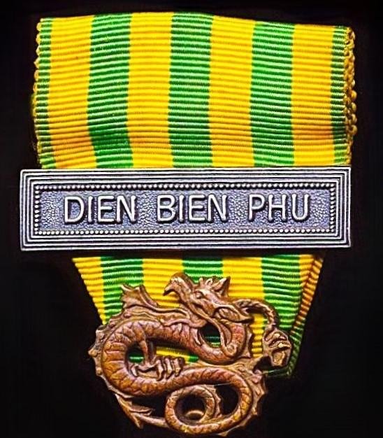 France: Indochina Campaign Medal 1945-1954. With clasp 'Dien Bien Phu' — image 3