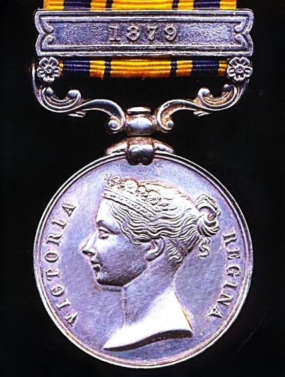 South Africa Medal 1877-79. With clasp '1879' — image 2