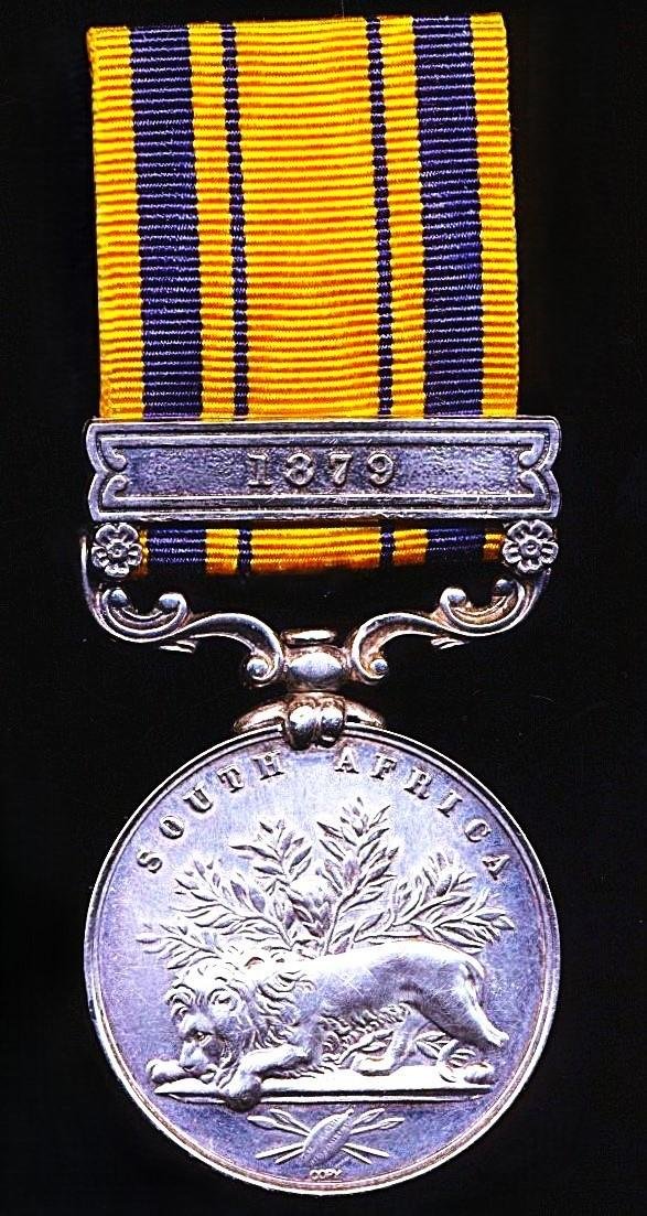 South Africa Medal 1877-79. With clasp '1879' — image 3