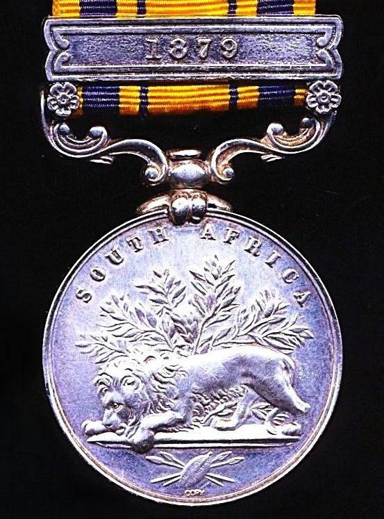 South Africa Medal 1877-79. With clasp '1879' — image 4