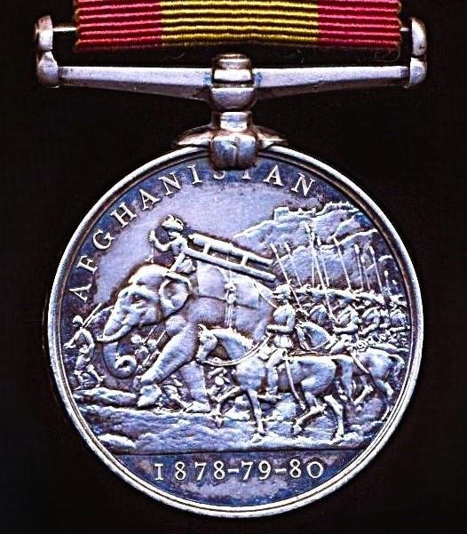 Afghanistan War Medal 1878-1880. No clasp (4411. Driv: C. Taylor. H/1st Bde. R.A.) — image 4