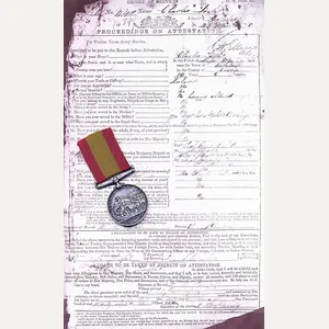 Afghanistan War Medal 1878-1880. No clasp (4411. Driv: C. Taylor. …