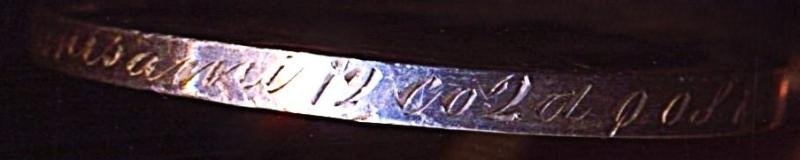 Tibet Medal 1903-04. Silver issue. No clasp (2999 Sapper Murisami 12 Co 2nd Q.O. S. & M.) — image 5