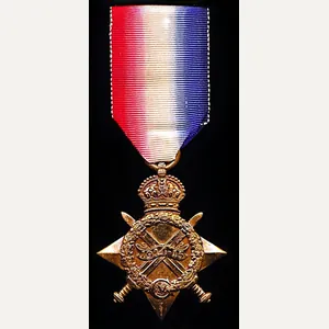 1914-15 Star (L-3499 Pte. J. C. Yates. 21st. Lrs.)