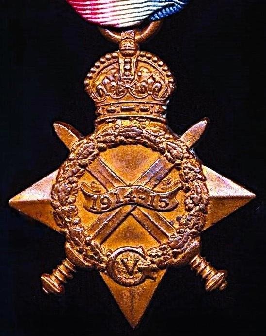 1914-15 Star (Jemdr. Manraj Gurung, 1/4/Gurkha Rfls.) — image 2