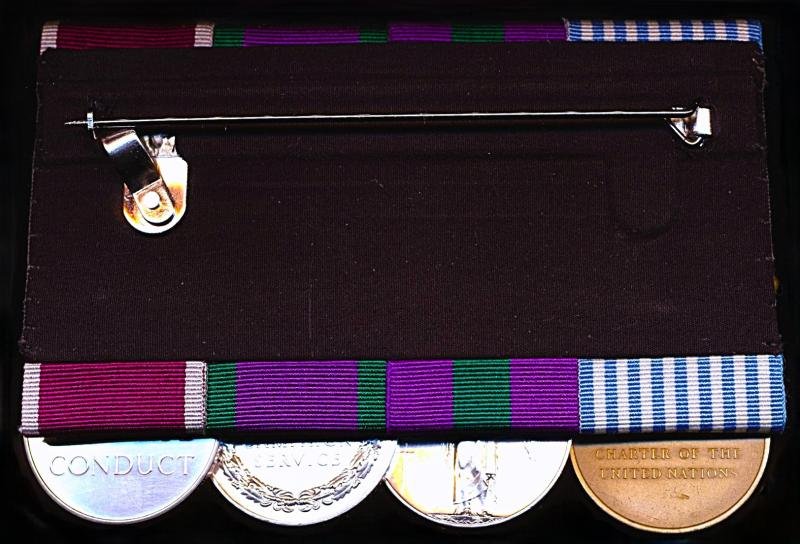 A Glamorgan / Wales interest Korean War & End of Empire Small Wars, campaign & long service medal group of 4: Staff Sergeant Major Iorwerth Webber, Royal Army Pay Corps — image 2