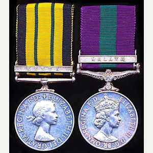 A British Officers 'End of Empire Small Wars' campaign medal …
