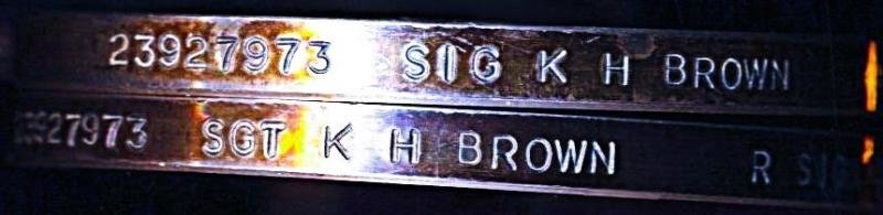 A South Arabia & Sultanate of Oman campaign and long service medal group of 3: Sergeant K. H. Brown, Royal Signals later Sultan's Armed Forces (Oman) — image 3