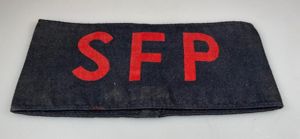 WW2 British, Civil 'Supplementary/Street Fire Party' Armlet, August 1940 – …