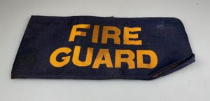WW2 British, Civil 'Fire Guard' Armlet, Post August 1941.