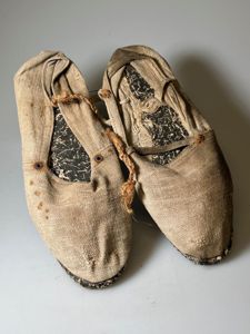 Spanish Civil War Era, 'Alpargatas' (Espadrilles).