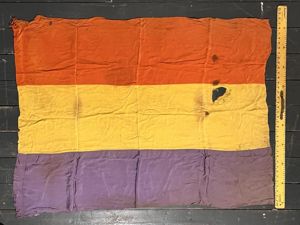 Spanish Civil War, Republican, Ratio 2:3 Military Flag.