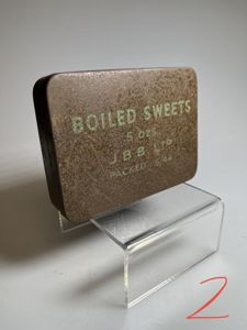 WW2 British, Issue, 'Boiled Sweets' Ration Tin (2).