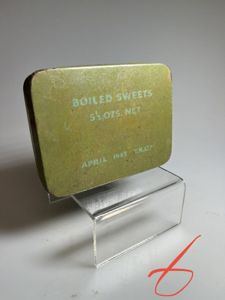 WW2 British, Issue, 'Boiled Sweets' Ration Tin (6).