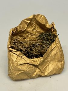 WW2 British, Decontamination Cotton Waste (II).