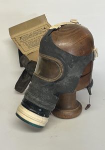 WW2, British, Adult General Civilian (GC) Respirator Grouping Including ULTRA-RARE …