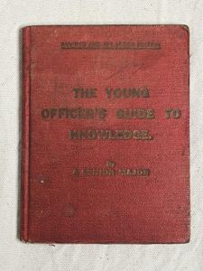WW1, British, 'The Young Officers Guide to Knowledge', Harrison & …