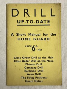 WW2, British, 'DRILL, Up to Date', Longmans.