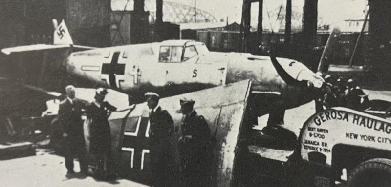 WW2 German, SUPER RARE & IMPORTANT, Duxford, Messerschmitt Me109E-4, 'White-4', Werk No. 1190, Relic Pieces. — image 7