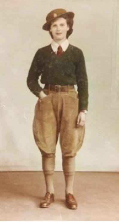 WW2 British, Women's Land Army, Corduroy Breeches, 1945. — image 8