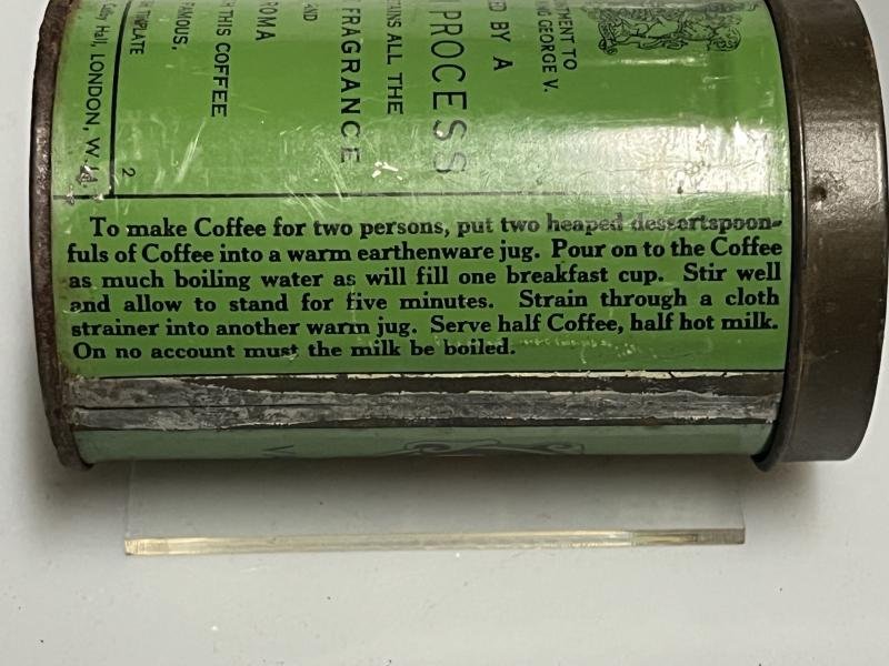 WW2, British, Vacuum-Packed Tin, Lyons Coffee, UNOPENED!! — image 3