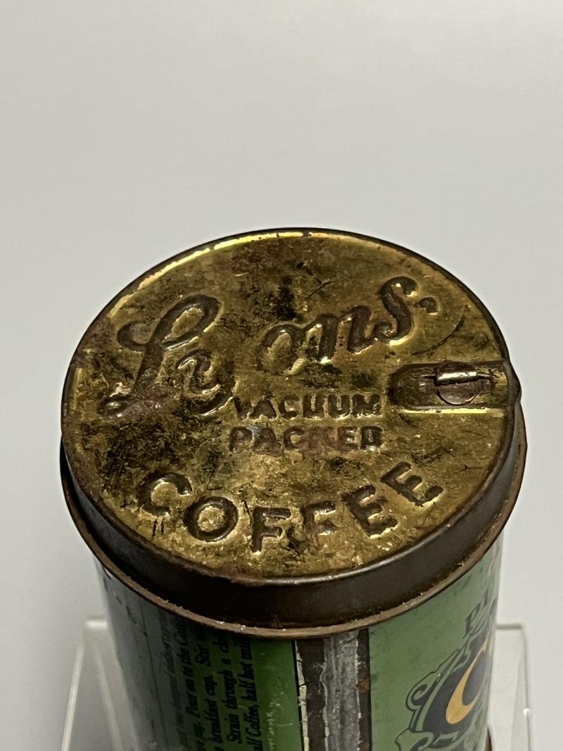 WW2, British, Vacuum-Packed Tin, Lyons Coffee, UNOPENED!! — image 6