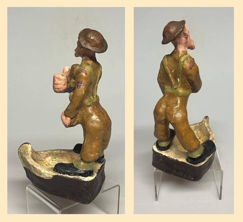 WW2 British, Dunkirk 'Propaganda' Figurine, 1940 — image 2
