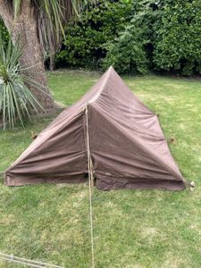 WW2, British, 'PUP' Tent; 'Choc' Brown