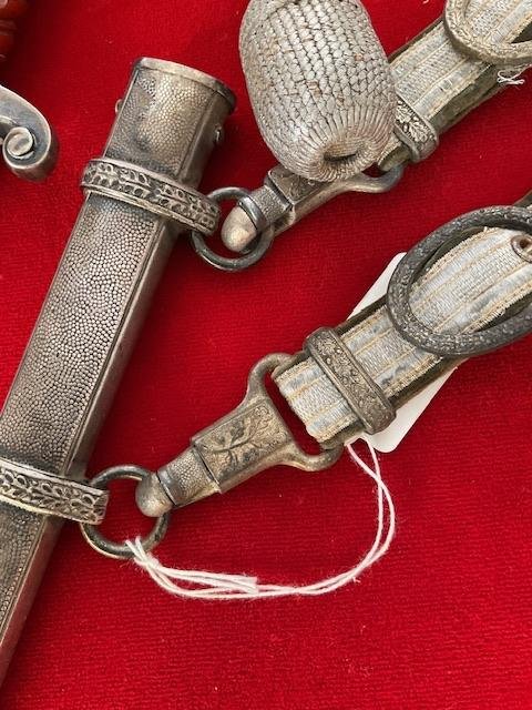 Full rig WKC army dagger with slant grip. — image 10